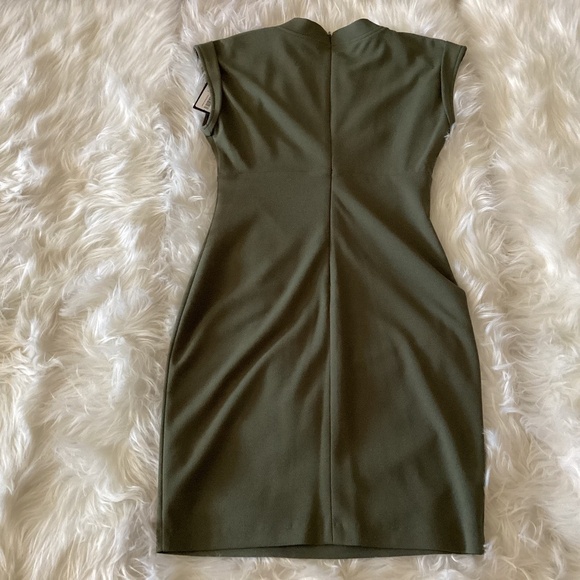 Guess Dress, Size 4, Color Olive Green - Picture 2 of 5